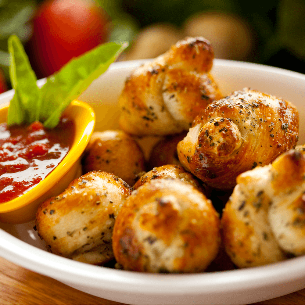 ITALIAN GARLIC KNOTS
&ndash; Kalorik.ca