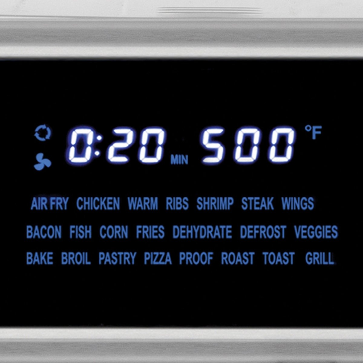Kalorik MAXX® 26 Quart Digital Air Fryer Oven Grill, Stainless Steel