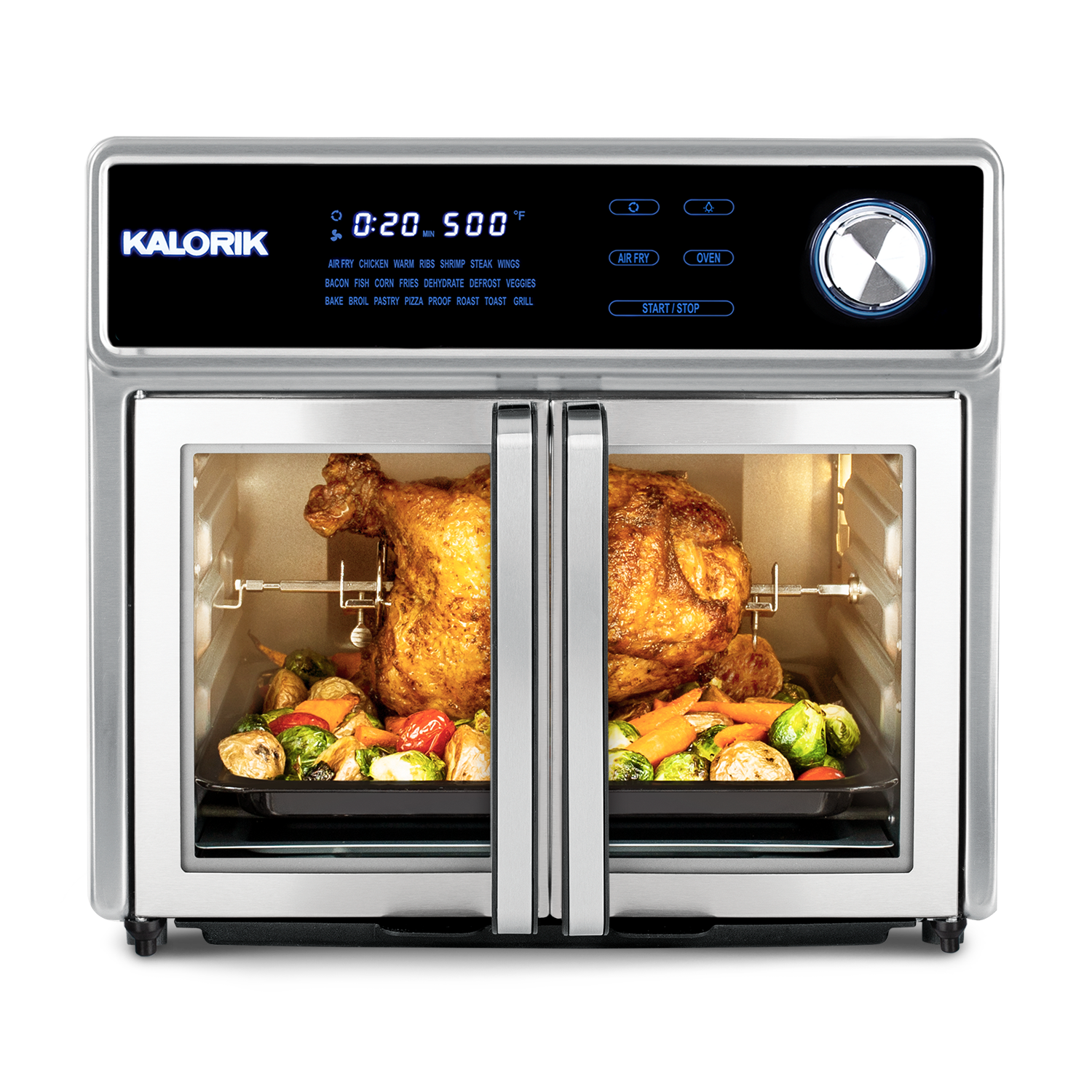 Kalorik MAXX® 26 Quart Digital Air Fryer Oven Grill Deluxe