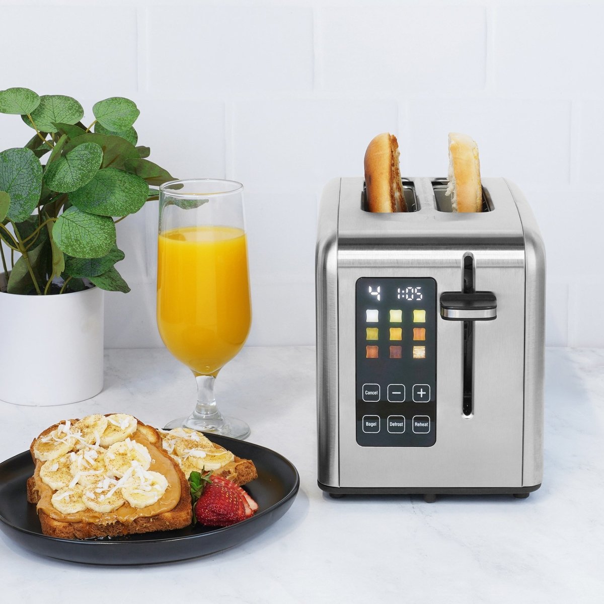 Rapid Toaster Kalorik® 2-slice Rapid Toaster, Stainless Steel - Kalorik.ca