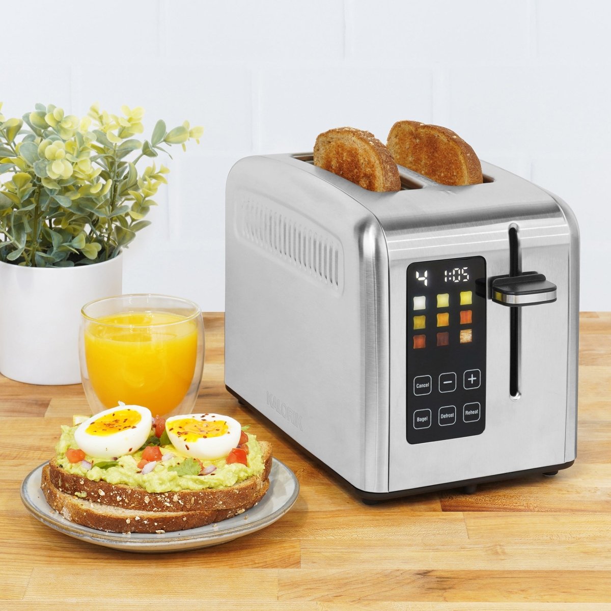 Rapid Toaster Kalorik® 2-slice Rapid Toaster, Stainless Steel - Kalorik.ca