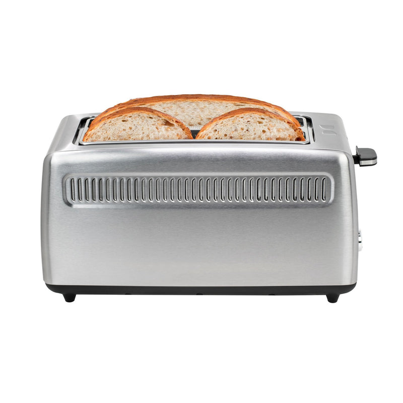 Kalorik 4-Slice Long-Slot Toaster, Stainless Steel