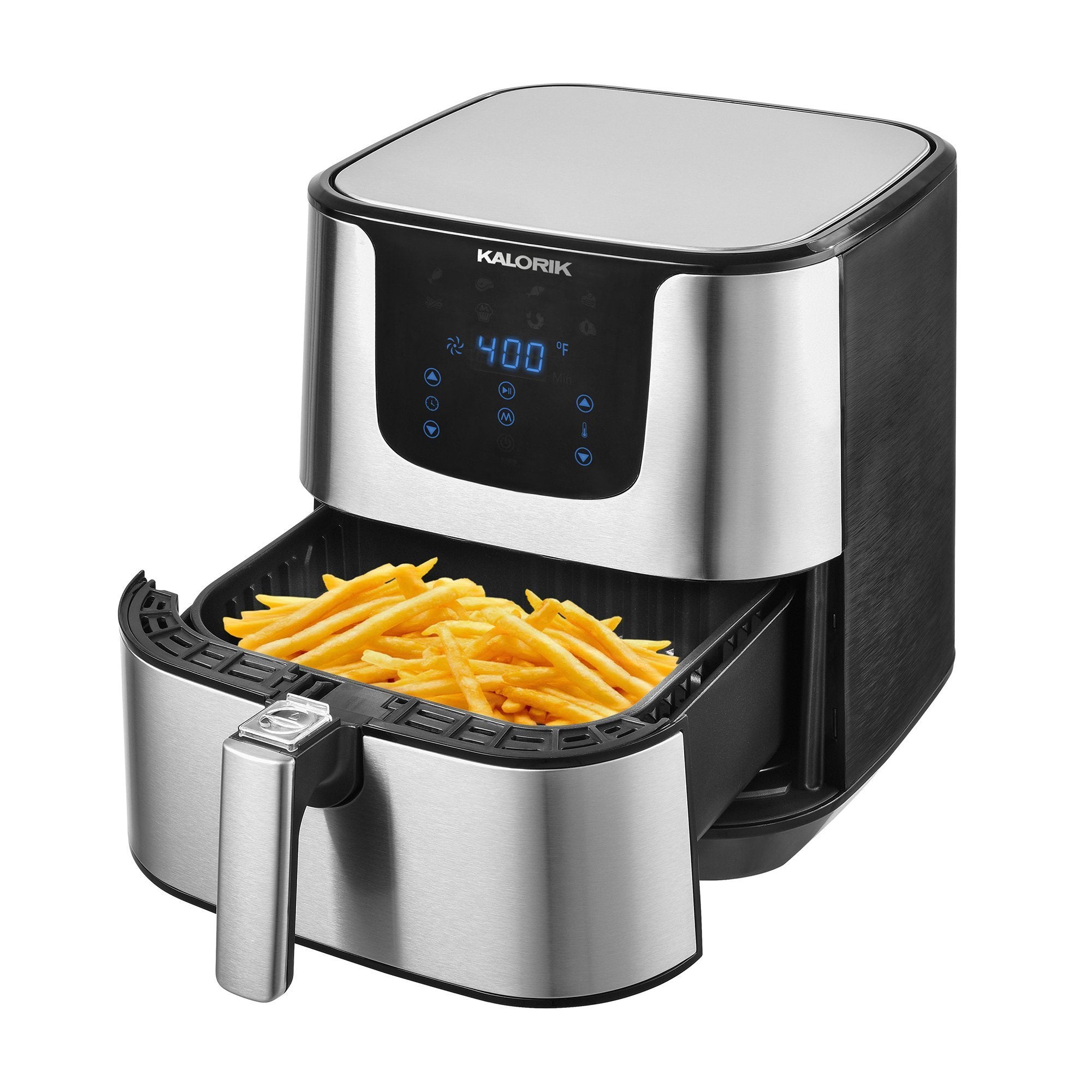 Kalorik 5.3 Quart Air Fryer Pro XL, Stainless Steel