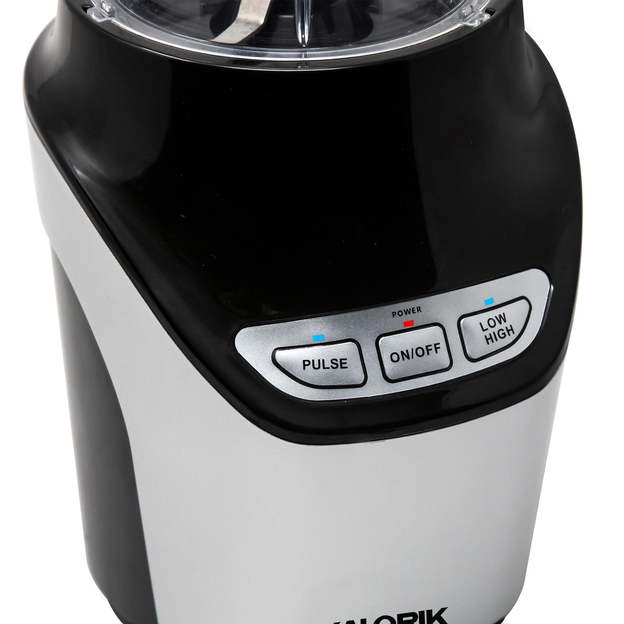 Kalorik 8-Piece Nutrition Blender Set, Black and Silver