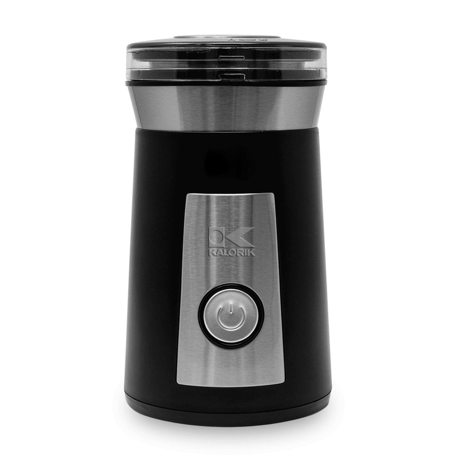 Kalorik Coffee and Spice Grinder, White and Stainless Steel