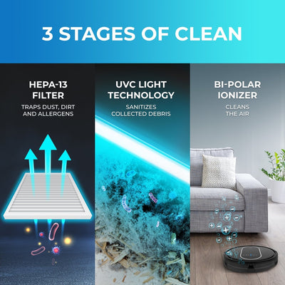 Kalorik HUVI Robot Vacuum R1