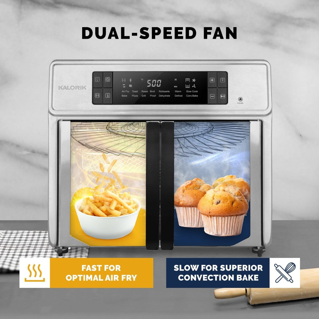 Kalorik MAXX® Advance 26 Quart Digital Air Fryer Oven with 9