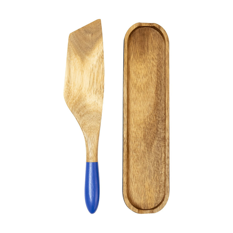 Mad Hungry 2-Piece Acacia Wood Spurtle Set, Natural